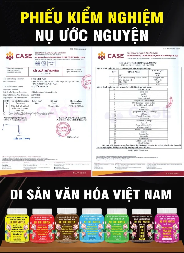 kiểm định Nụ ước nguyện 4 mặt