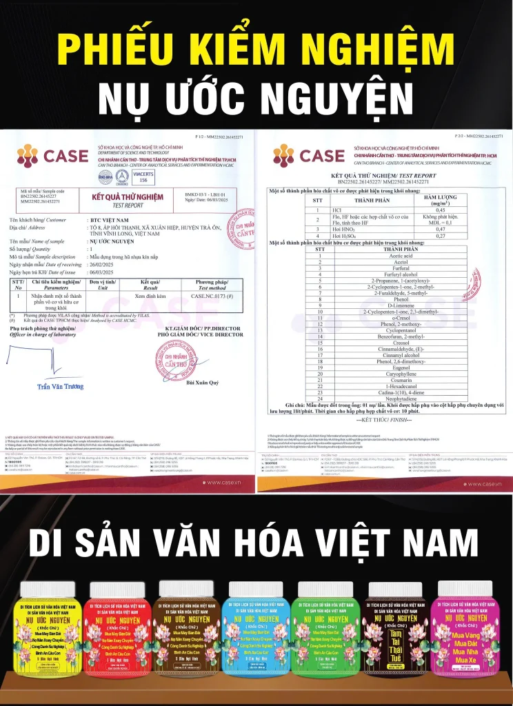 kiểm định Nụ ước nguyện 4 mặt
