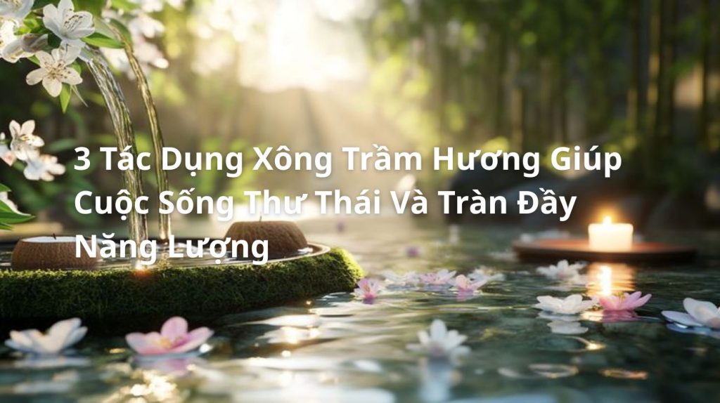 3 Tác Dụng Xông Trầm Hương Giúp Cuộc Sống Thư Thái Và Tràn Đầy Năng Lượng