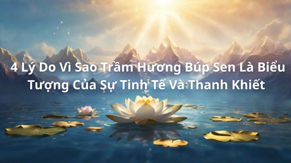 4 Lý Do Vì Sao Trầm Hương Búp Sen Là Biểu Tượng Của Sự Tinh Tế Và Thanh Khiết
